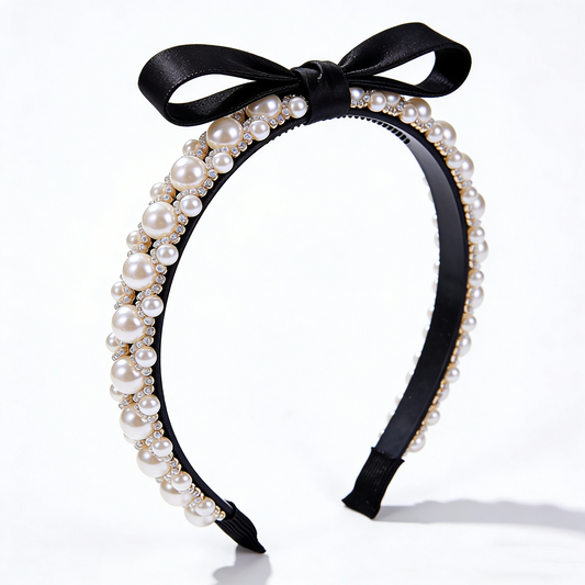 10 MM Bohemian Pearl Hair Band