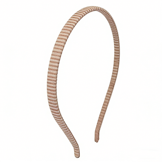 3 MM Natural Leather Hair Band